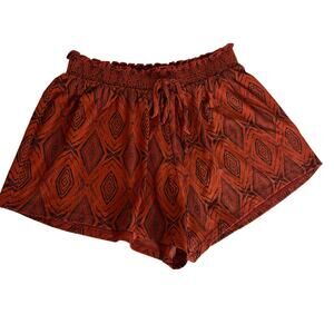 NEW Evereve Peyton Jensen Women's Sunset Maya Shorts Size Small Summer Boho